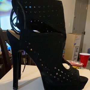 Sexy high heeled platform sandal